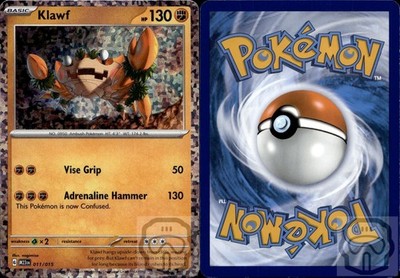 klawf pokemon card mcdonalds McDonald's Begins Pokmon TCG 2023 Promotions Is Now Live holofoil pattern or surface detail) McDonald's Brings The Next Pokmon
