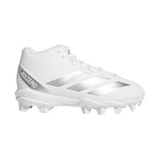 Adidas Kids  Adizero Impact.2 Molded Rubber Football Cleats IF9350 Size 6Y White