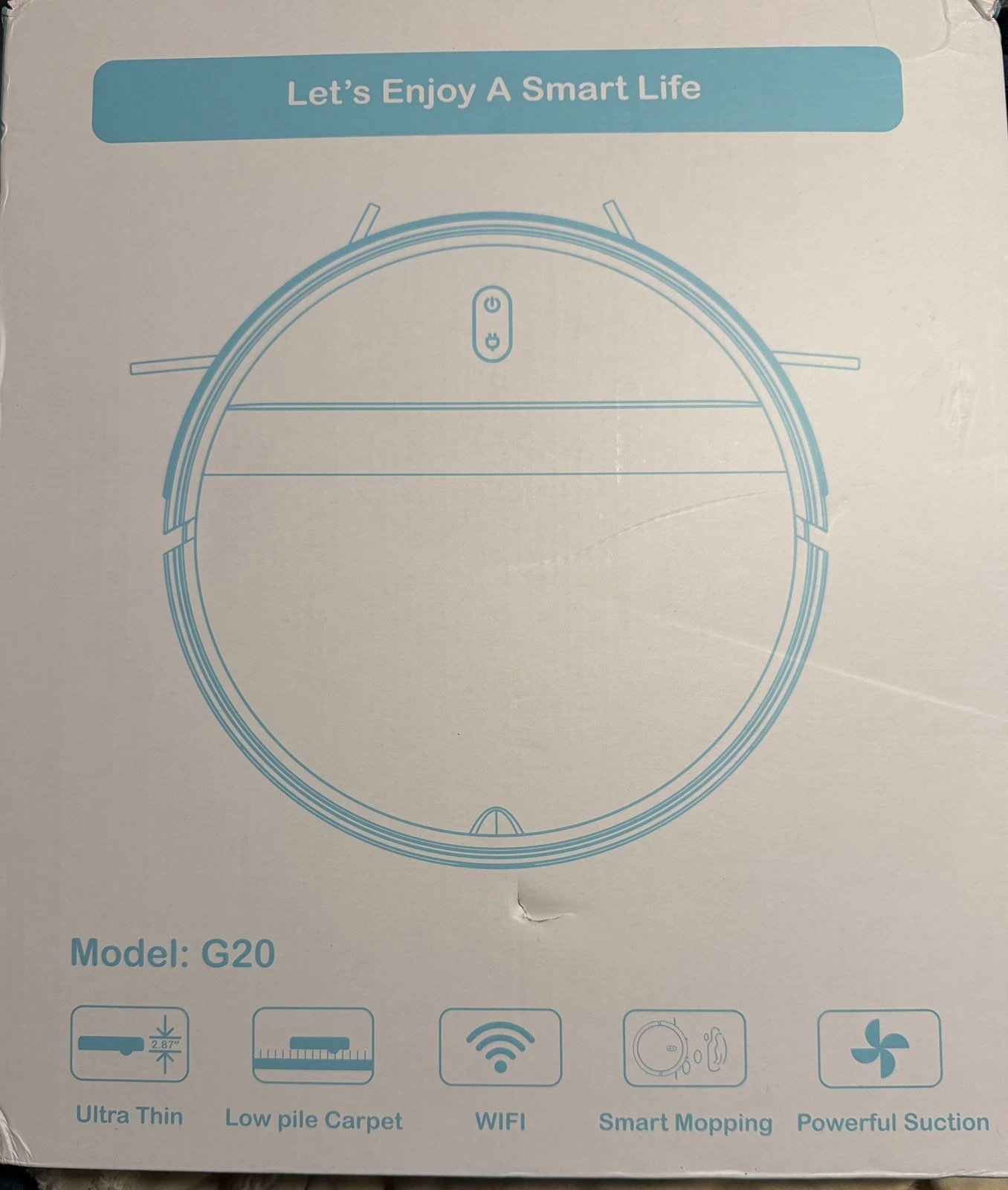 Lets Enjoy A Smart Life Vacuum (Black) Model: G20