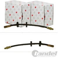 2X NK BremsschlÄUche Vorne Passend FÜR VW Golf Jetta Passat Scirocco