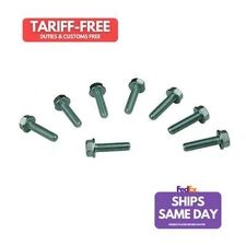 Moroso 38591, Set of 8 Zinc Steel Bolt Kit Fits Gm Ls Timing Cover Performance