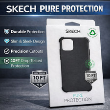 SKECH (iPhone 15) Case Pure Protection Flexible Slim Shockproof Phone Back Cover