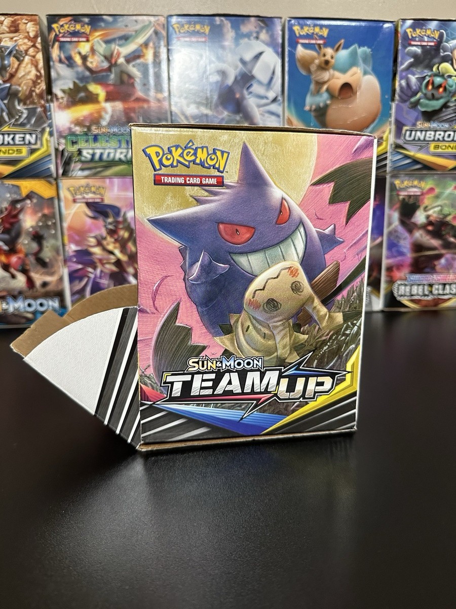 Pokemon Team Up And Unbroken Bonds Dollar Store Display Booster Boxes  Retired