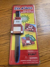 NEW Vintage Etch A Sketch Watch 1995 #574-0 Magic Screen Wristwatch In PACKAGE
