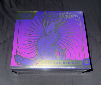 Pokémon TCG Scarlet & Violet Miraidon Elite Trainer Box English 2023 (1 Box)