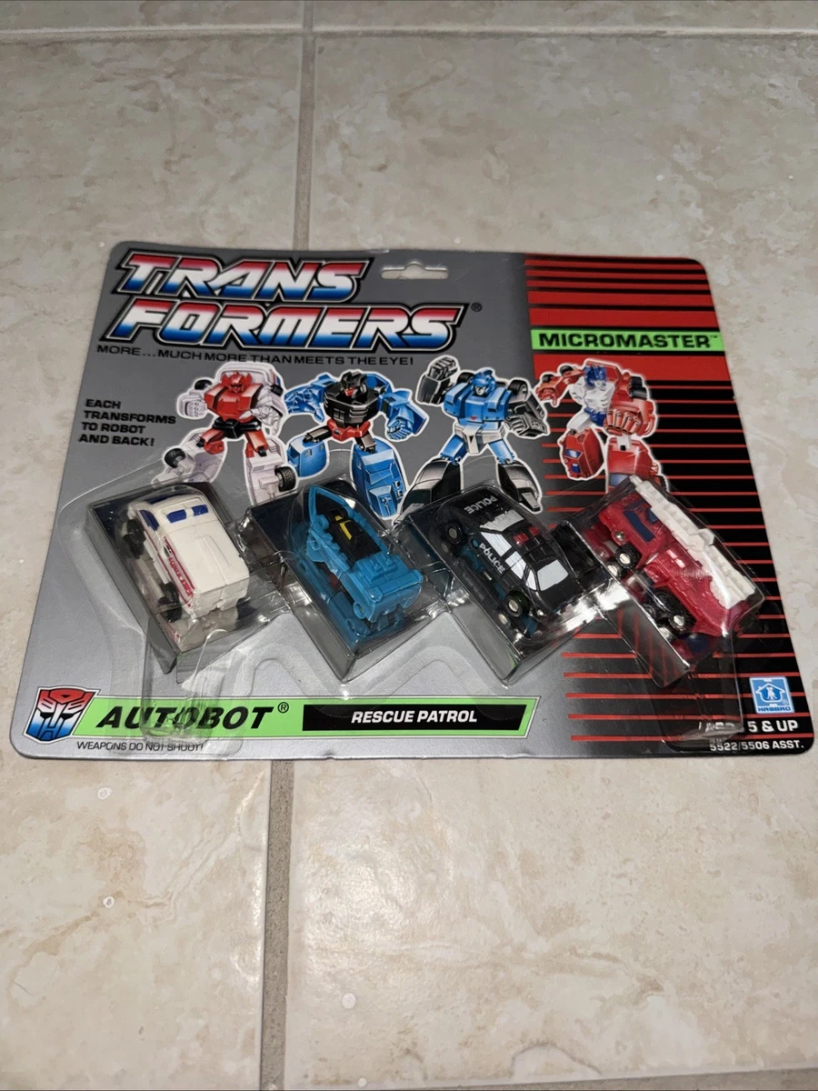 Hasbro Transformers G1 Micromasters Construction Patrol Groundpounder *As-Is Hasbro Transformers G1 Micromasters Construction Patrol Groundpounder *As-Is