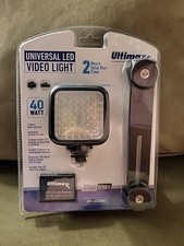 Ultimaxx LED Light Kit for Digital SLR  Video Cameras with Shoe Adapter.