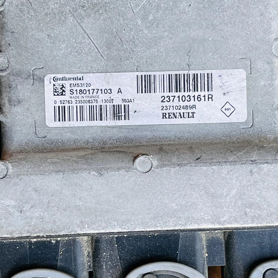 2011 Renault Fluence New SM3 (L38) ECU Engine Control Unit Module S180177103A - Image 2 of 3