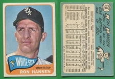 1965 Topps Baseball ~~~ RON HANSEN ~~~ No. 146 ~~~ FREE S/H