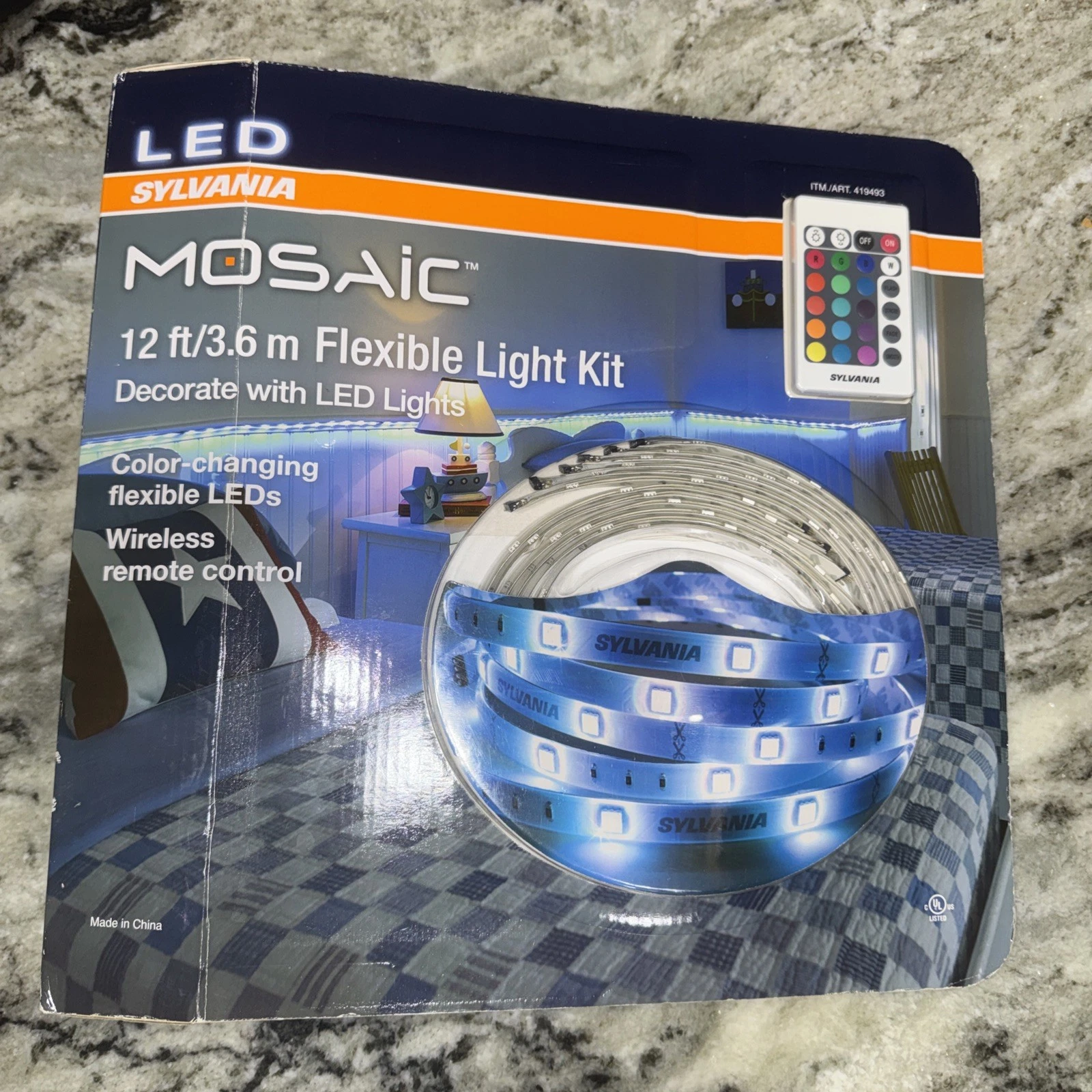 LED sylvania MOSAIC flexible light kit decorate w led lights w remote
Opens in a new window or tab