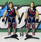TOMAX (v1) & XAMOT (v1)1985 G.I. Joe ARAH Vintage Figures Crimson Twins B11 022M