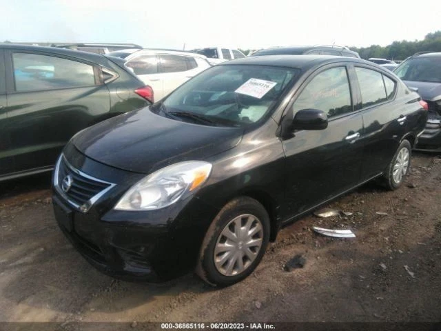 2014 Nissan Versa Fan Assembly Used 14-17 Sedan CVT 149K Mileage OEM - Image 2 of 4