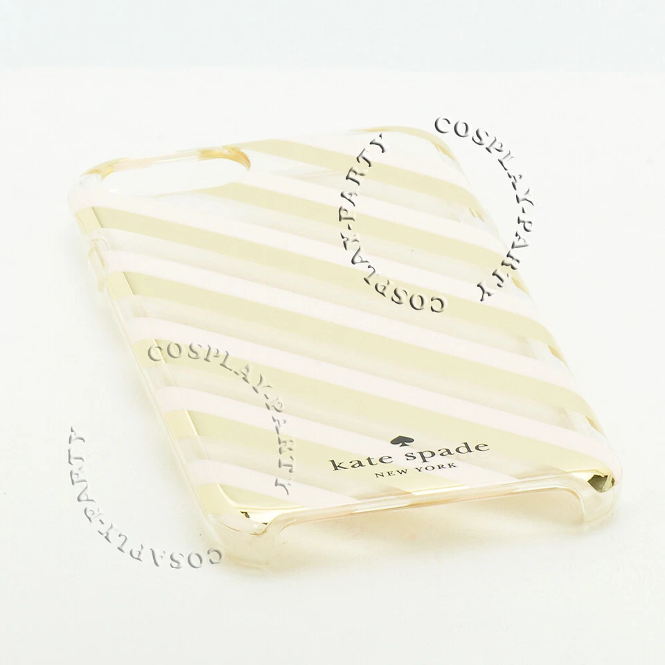 Kate Spade iPhone SE 2020 & iPhone 7 & iPhone 8 Case - Diagonal Stripe Blush - Image 3 of 4