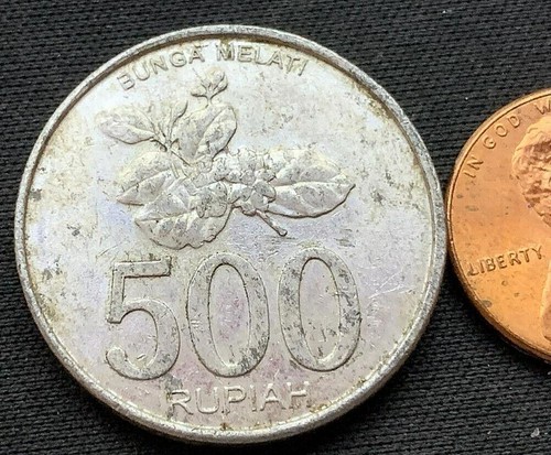 2003 Indonesia 500 Rupiah Coin UNC #K2197
