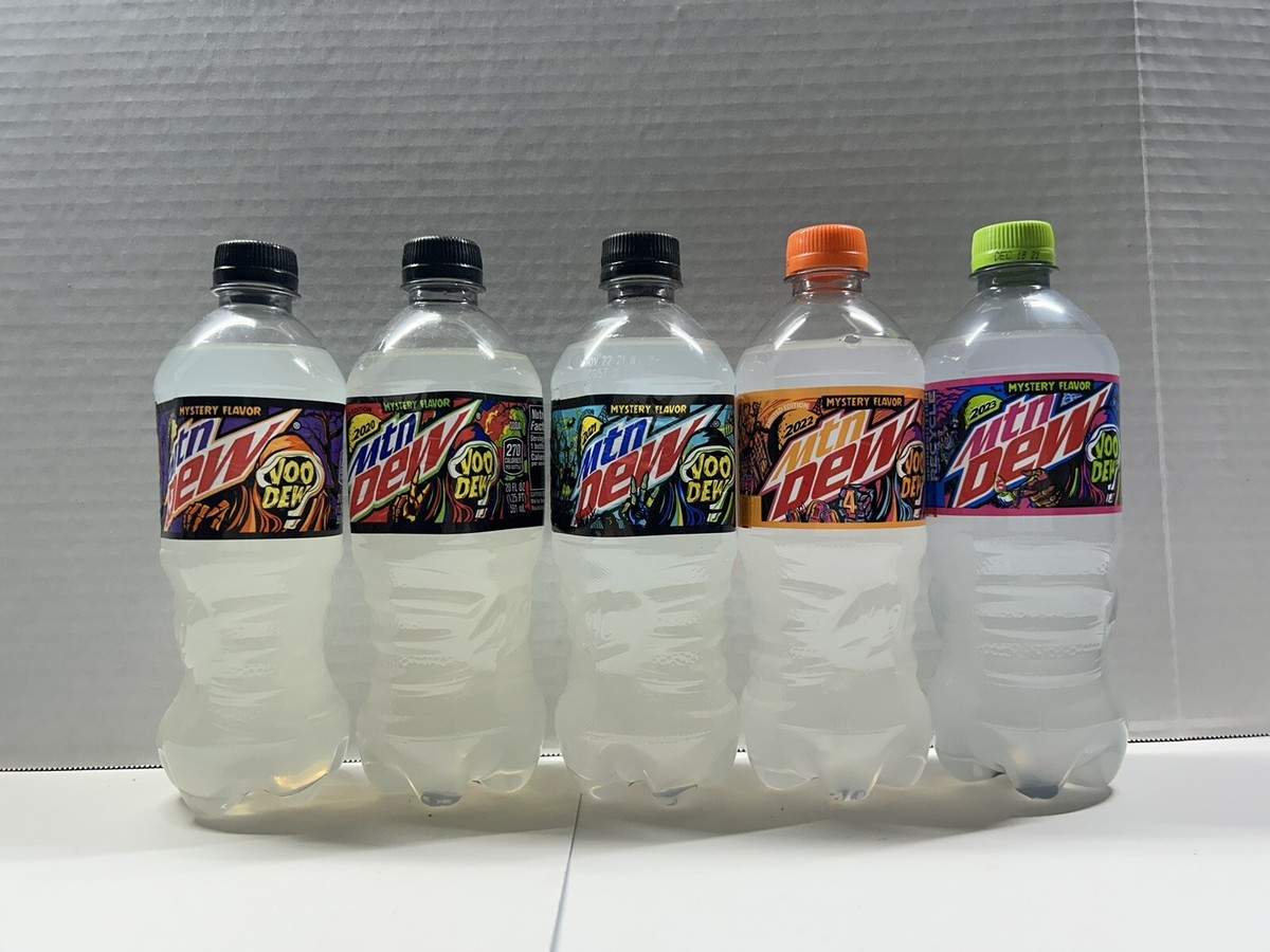 Mountain DEW VOODEW 2019-2023 Set Of Sealed Bottles MTN DEW Mountain DEW VOODEW 2019-2023 Set Of Sealed Bottles MTN DEW