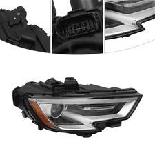 Headlight Assembly Front Right Headlamp For 17-20 Audi A3 Xenon HID Models Only