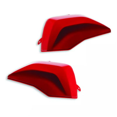 Ducati Multistrada V4 2021-2025 Side Case Pannier Covers Red