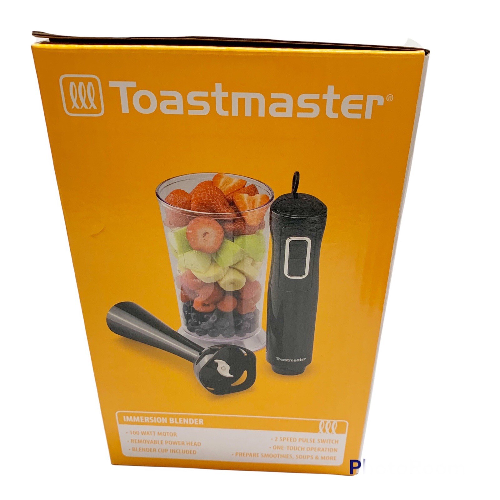 toastmaster immersion hand blender mixer black