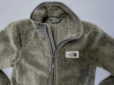 The North Face Boys Large 14 - 16 Green Fleece Zip Up Jacket