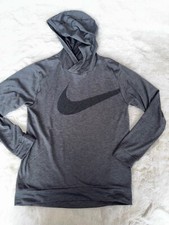 Nike Dri Fit boys sz. L classic logo hoodie. Exc. quality, cond. Lightweight