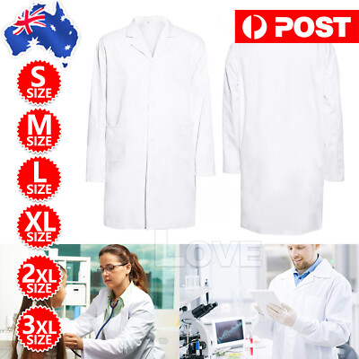 White Lab Coat Medical Doctor Coats Jackets Nursing For Women