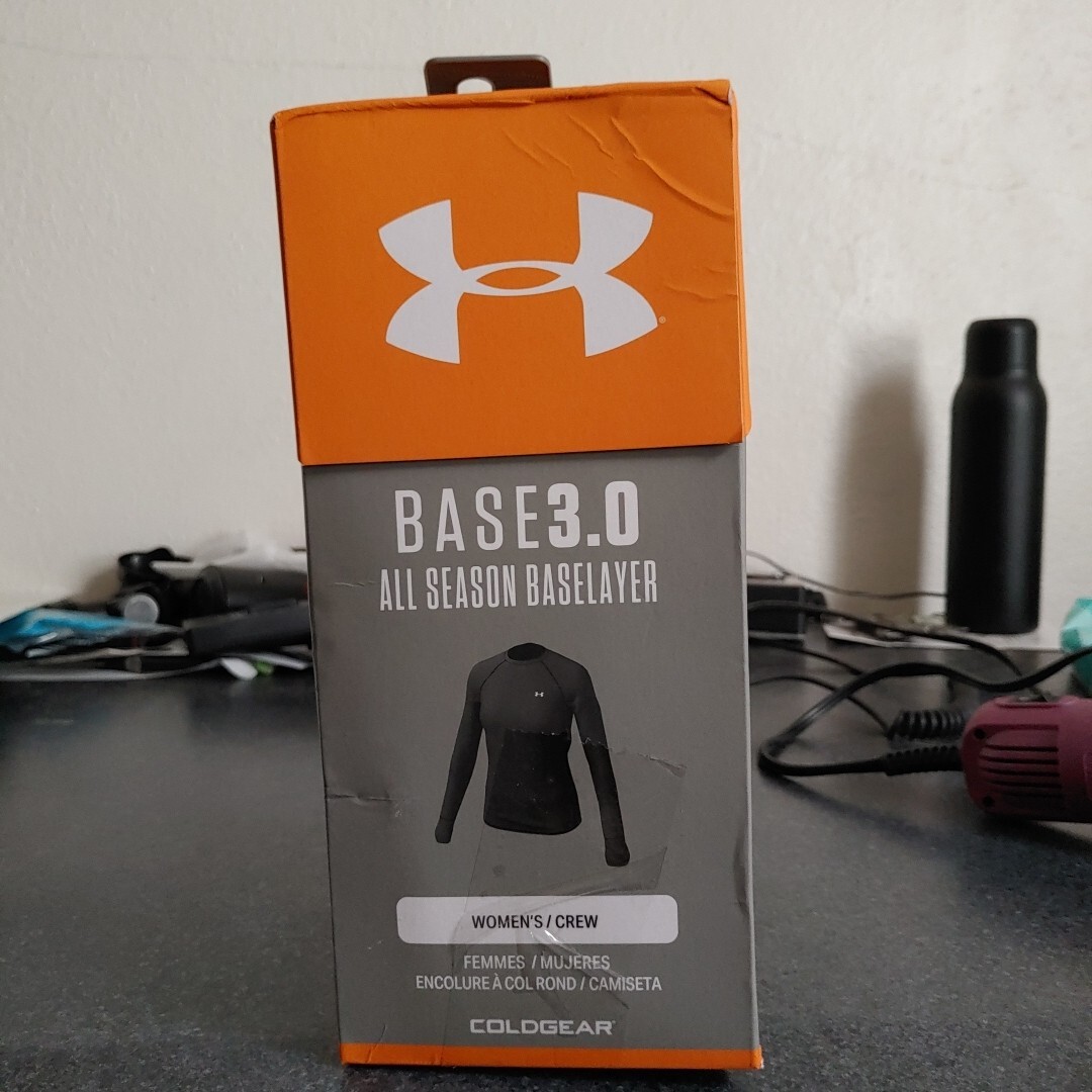Under Armour Womens UA ColdGear Base Top Baselayer Crew Shirt