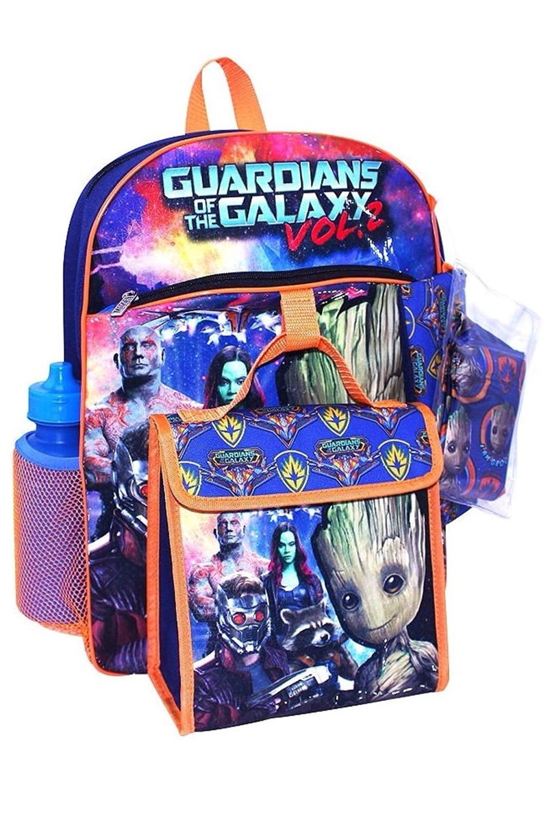 Guardians Of The Galaxy 2, Piece Backpack Set w Cinch Sack