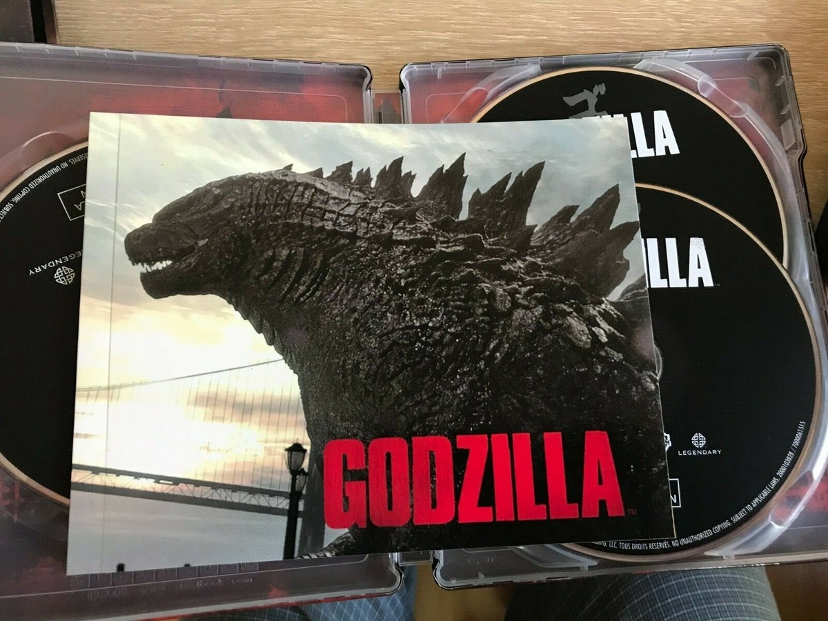 Godzilla (2014) 3D Blu-Ray Steelbook [Blufans] Lenticular
