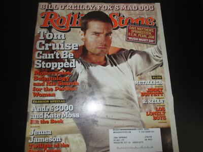 Rolling Stone Magazine September 2,2004-Tom Cruise Cover