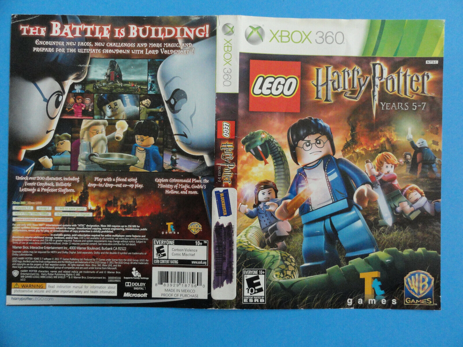 Xbox 360 - Lego Harry Potter Years 5-7 Microsoft Xbox 360 Complete #11 –  vandalsgaming