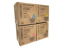 Genuine Ricoh Savin Toner SET C5300 C5310 828597, 828598, 828599, 828600