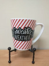 California Pantry Sweater Weather Christmas Holiday Coffee Cocoa  Mug Cup 2022 