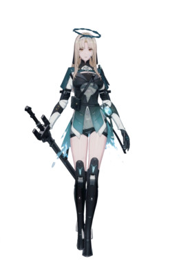 Bianca Punishing: Gray Raven Weatherproof Anime Sticker 6'' Car Decal