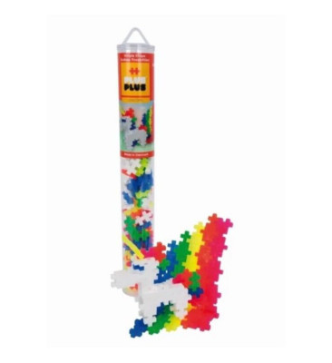 Plus-Plus Plus Konstruktor, EINHORN, 100 Stück einfache Form Einhorn 