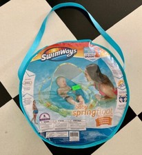 SwimWays Baby Spring Float with Sun Canopy - Safe for babies 3 - 9 months..