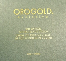 OROGOLD Exclusive 24K Caviar Micro Beads Cream 1.86oz / 53g sealed