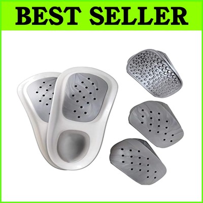 Pain-Relief Orthotic Insoles with Reflexology for Enhanced Balance & Stability