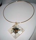 Choker with Mop Mosaic Pendant and Gp Sprinting Greyhound or Whippet