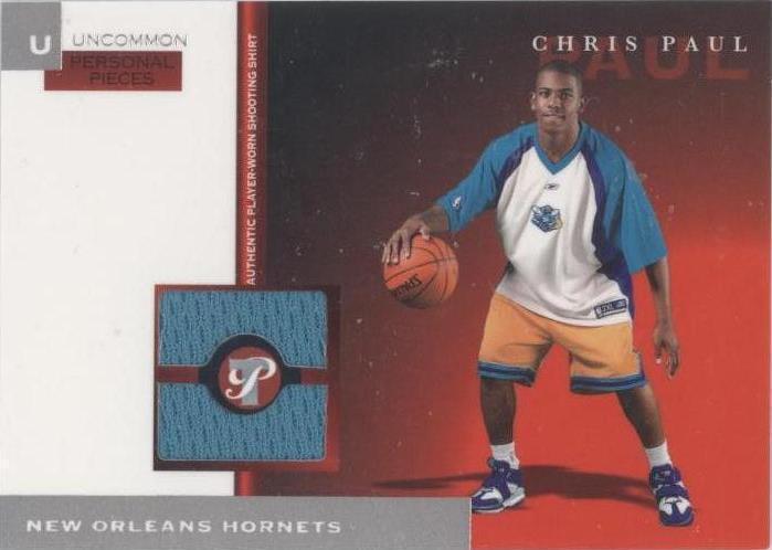 2005-06 Topps Pristine - Personal Pieces Relics Chris Paul #PPU-CP /175 ...