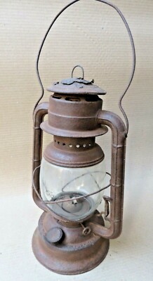 Antique KEROSENE LANTERN Original Dietz No.2 Wizard NY USA Rustic