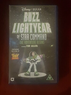 Buzz Lightyear Of Star Command (VHS, 2001)