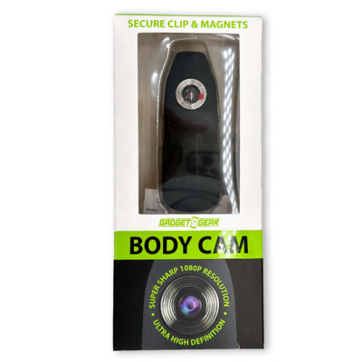 Gadget Gear Body Cam   Super Sharp 1080p Resolution