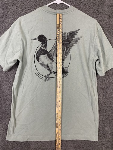 Filson x Ducks Unlimited Men’s Tshirt Size Small Green Stain - Picture 8 of 8