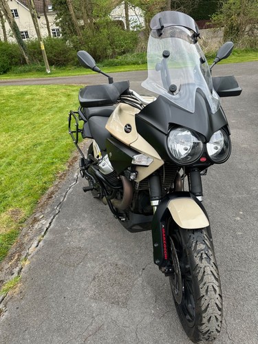 Moto Guzzi Stelvio 1200 NTX 8v 2011 GENUINE PANNIERS