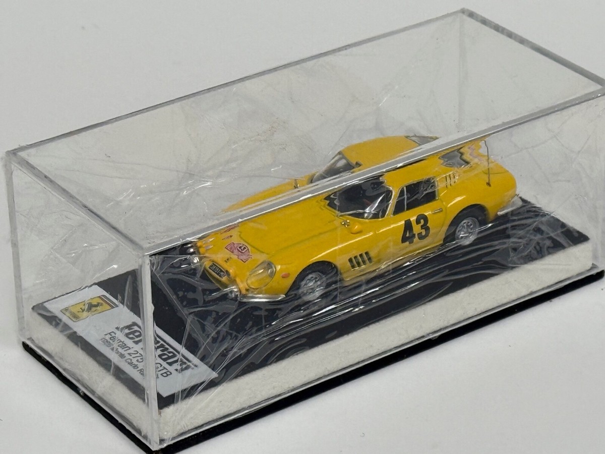 1/43 Ferrari 275 GTB form 1966 Monte Carlo Rally Car #43 Leather