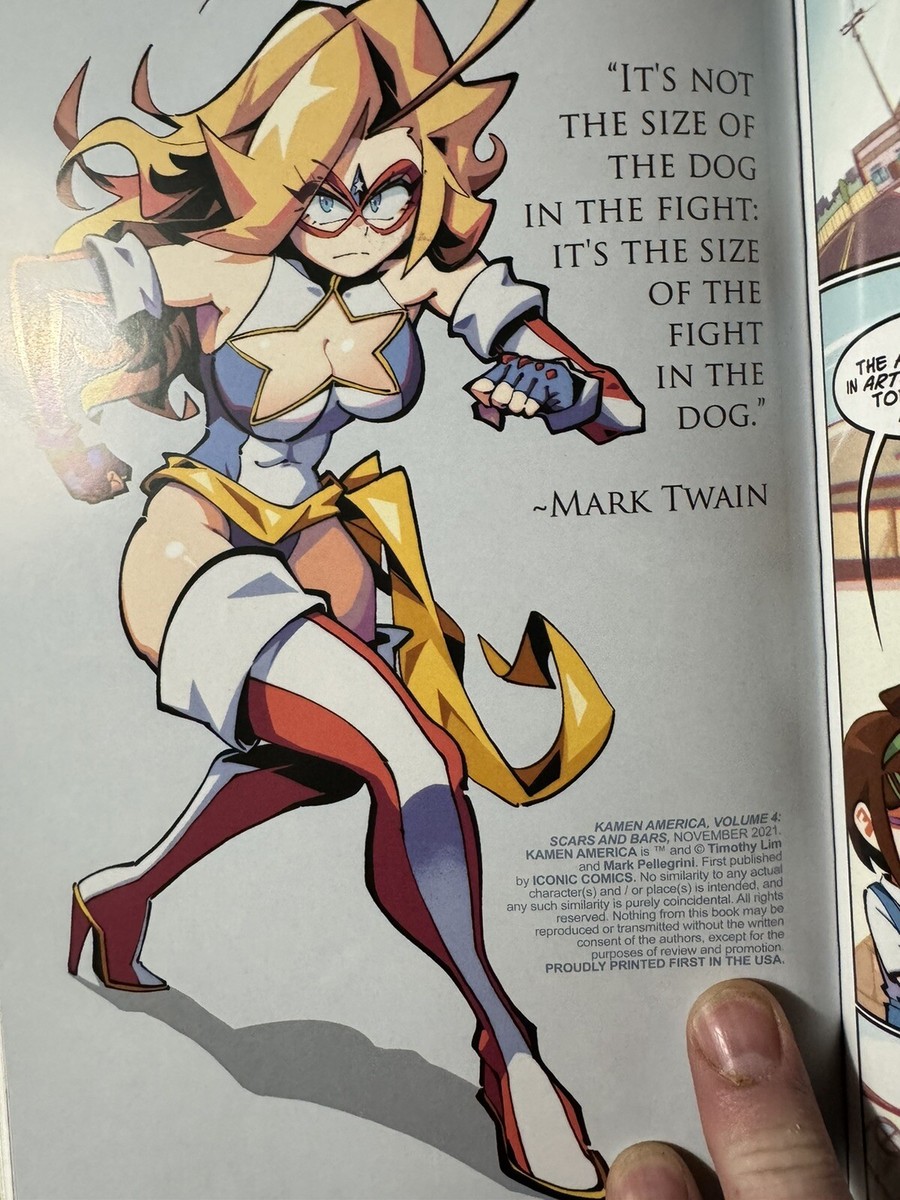 Kamen America Omnibus Vol 1 Iconic Comics Graphic Novel Lim