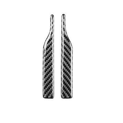 Genuine Carbon Fiber Rear View Mirror Anti-Collision Sticker for BMW 2012-2018
