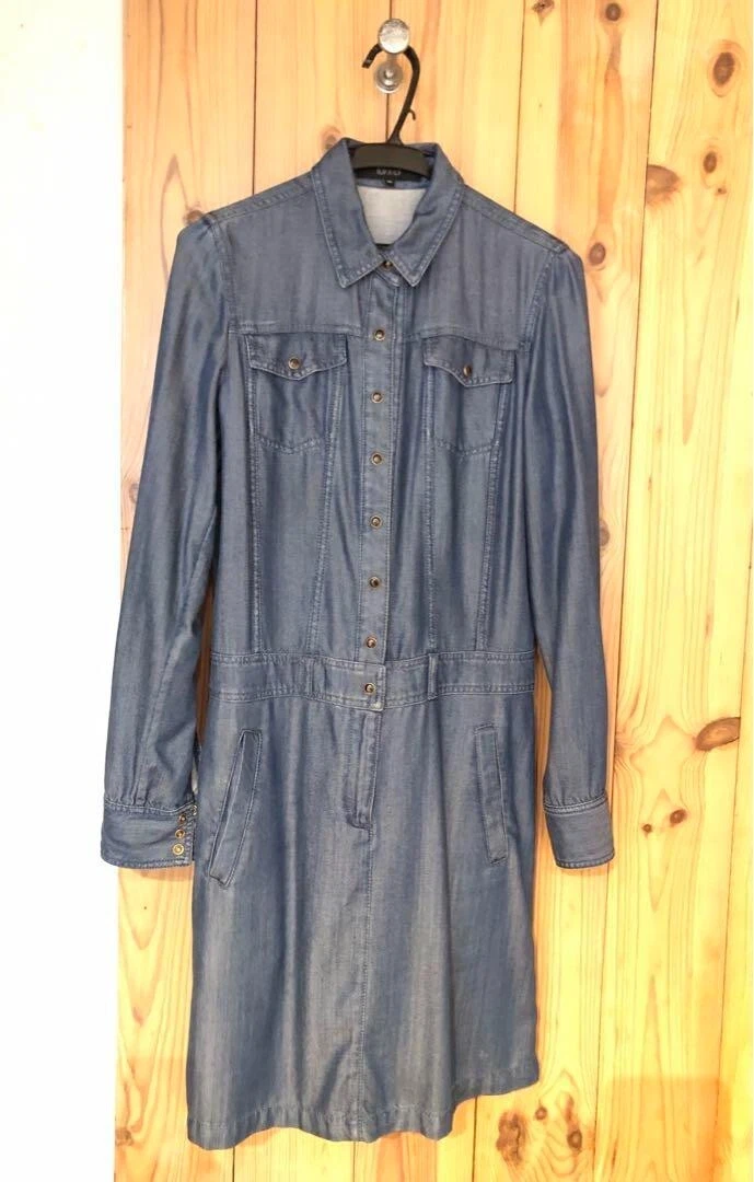 Robe femme GUCCI taille 40 bleu lyocell 310222 XZ827