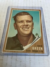 1962 Topps Gene Green Cleveland Indians #78 Vintage Baseball Card (j)