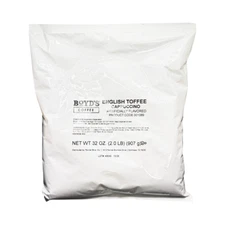 Boyd's English Toffee Cappuccino Mix - 2lb Bag - Powdered Coffee Bev Mix